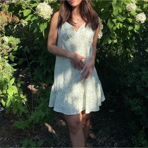 WORN ONCE light sage green sundress.
